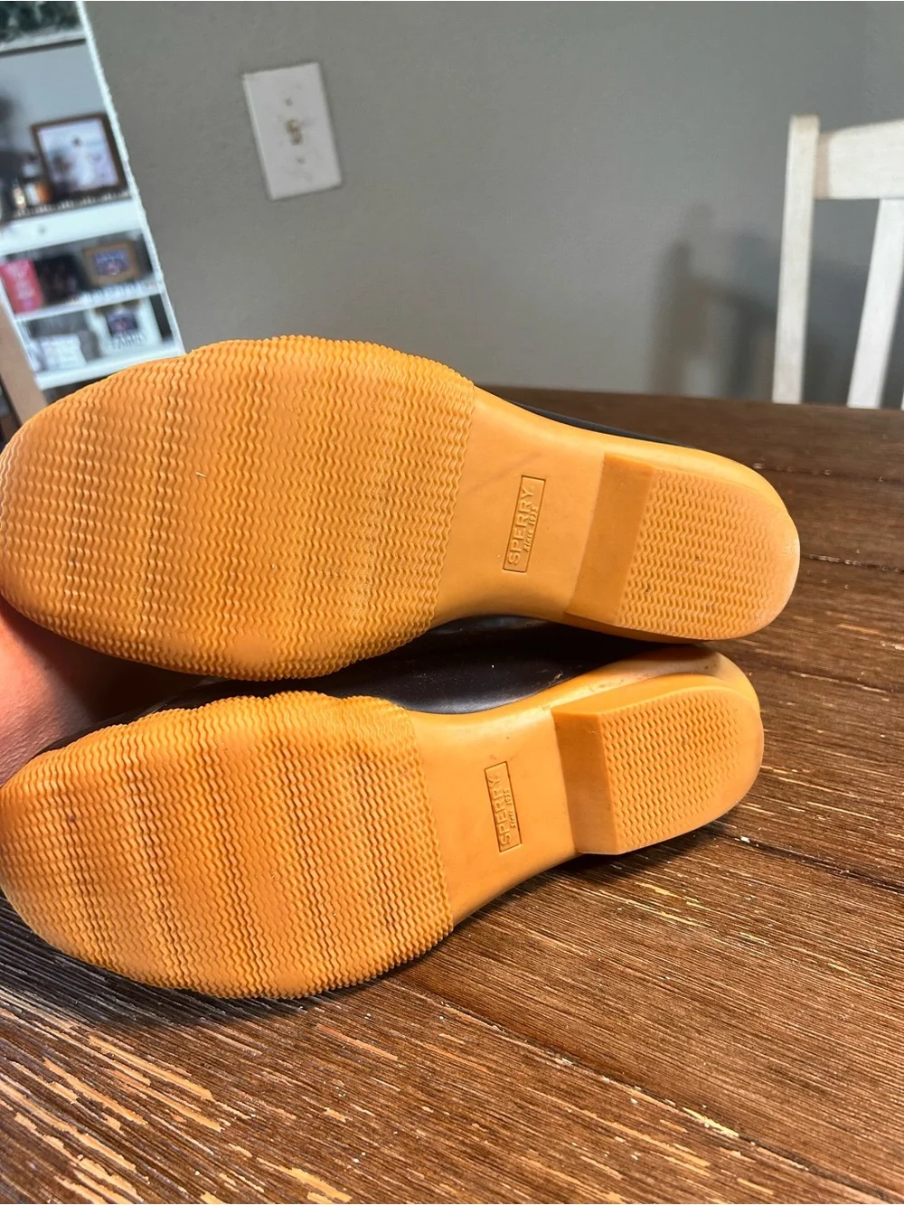 Sperry saltwater duck boots size 9